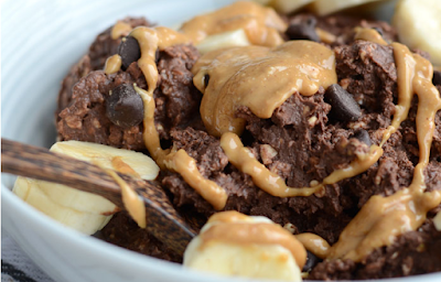 BROWNIE BATTER OVERNIGHT PROTEIN OATS #food#vegan