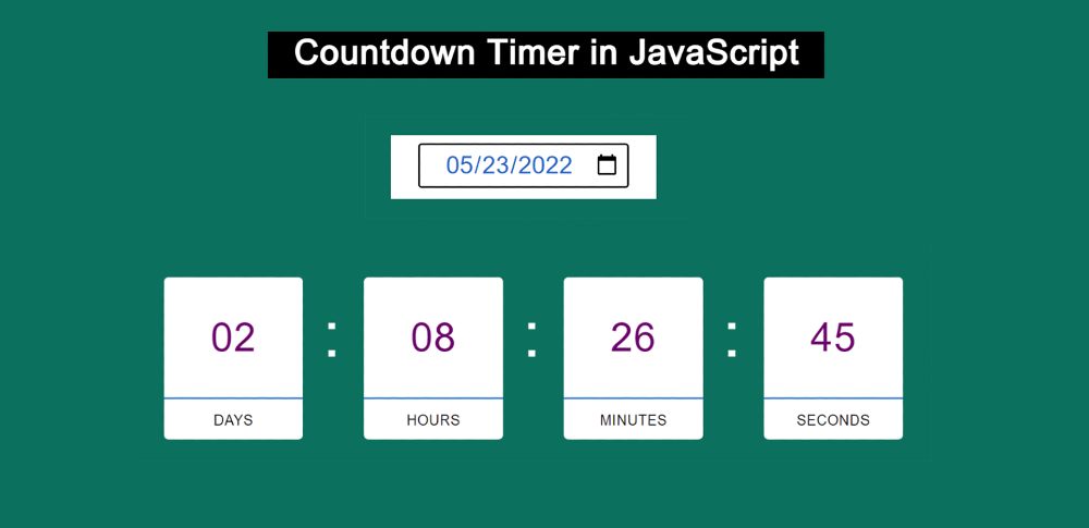 Countdown Timer JavaScript