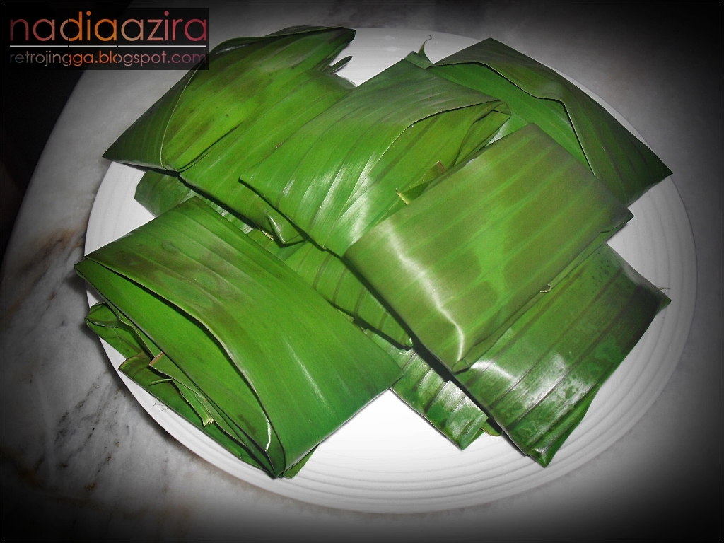 Nadiaazira: resepi kuih tradisional : nagasari pisang