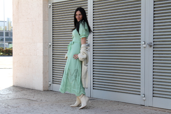 tendenze primavera estate 2021, primavera con shein, abito verde, abito shein, shein, paola buonacara, influencer italiana, fashion blogger