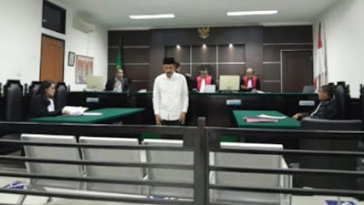 Tok..Tok..Tok...!!! Akibat Korupsi Dana Desa Untuk Gaya Hidup, Eks Kades Gembong, Kecamatan Balaraja, Resmi di Vonis 3 Tahun Penjara 