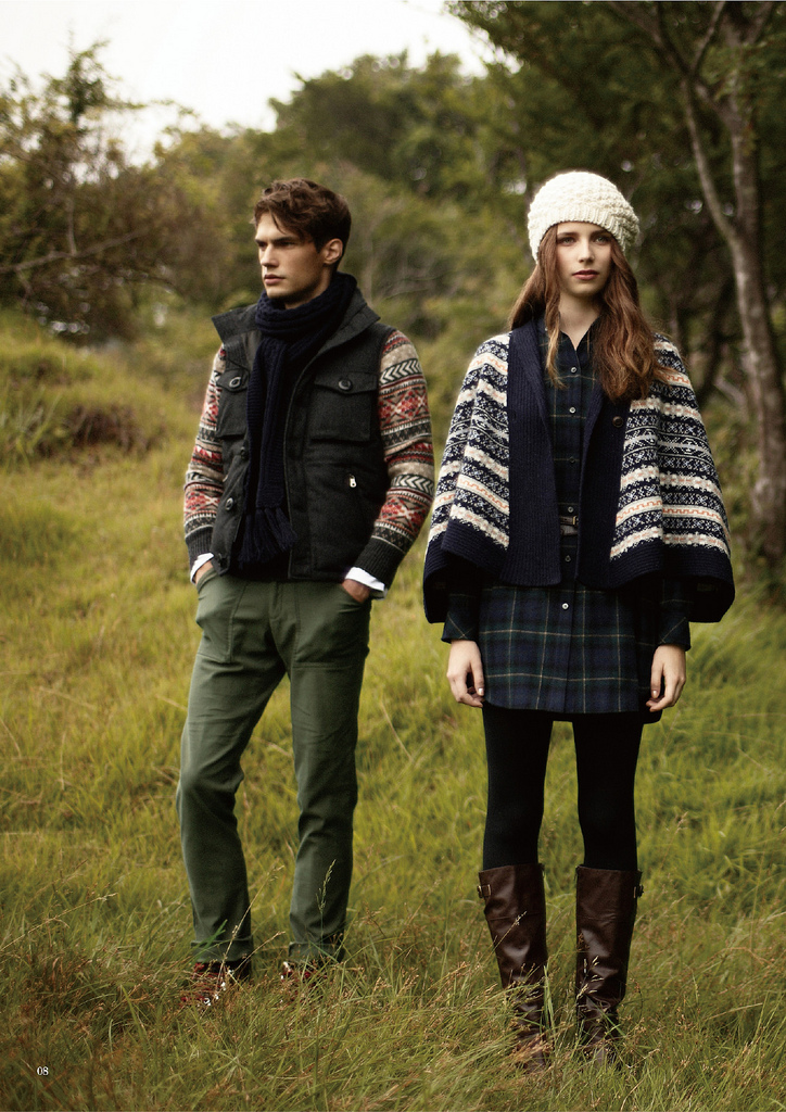 Borys Starosz & Karla by Daisuke Ito — Outdoor Revival field dream Autumn & Winter Collection 2011