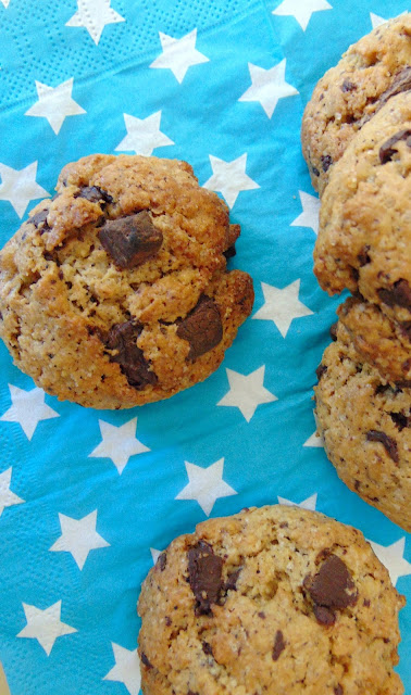 Cookies gourmands chocolat - cacahuète