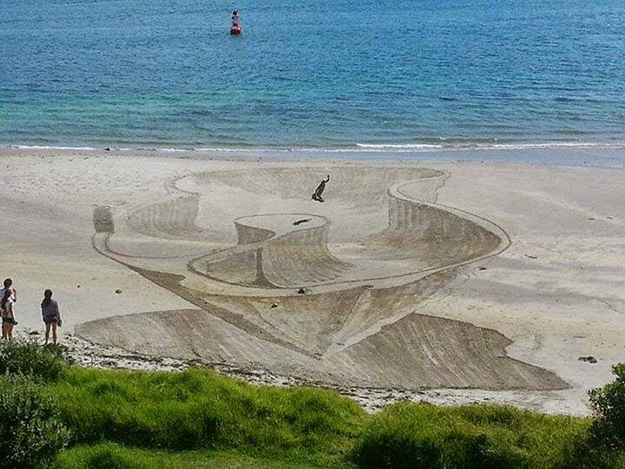 Awesome Totally Mind Blowing 3D Beach Art 5