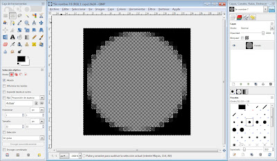 Tutorial GIMP: crear imagen de puntos