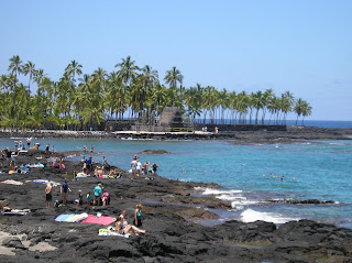 Snorkel at City of Refuge beach