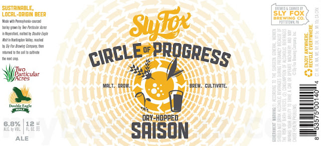 Sly Fox Adding Circle Of Progress Dry-Hopped Saison