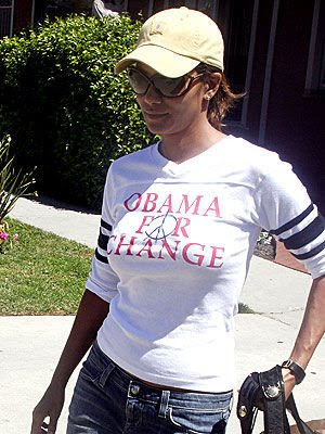 Barack Obama Halle Berry T-Shirt