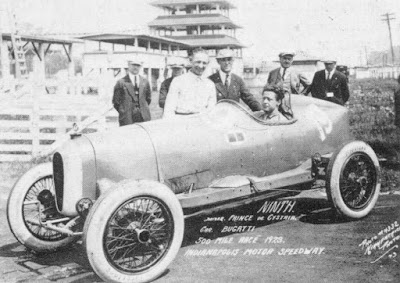 Une Bugatti à l'Indy 500 de 1923