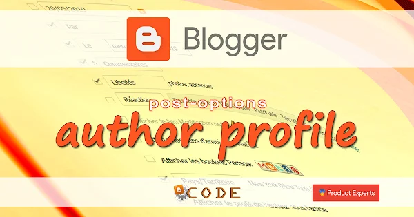 Blogger - Profil de l'auteur de l'article (author-profile)
