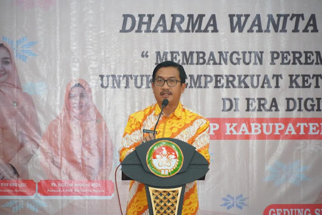 Sekda Pinta DWP Satukan Visi dan Misi Untuk Kabupaten Natuna Lebih Maju