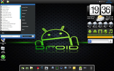 Android Jelly Bean Skin Pack 4.0 Untuk Windows 7