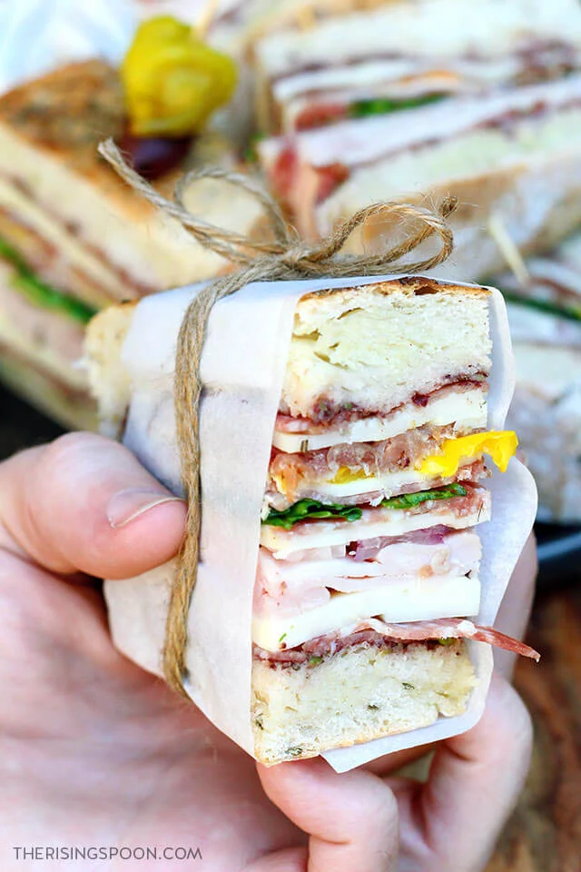 Top 10 Most Popular Recipes On The Rising Spoon in 2020: Pressed Italian Sandwiches