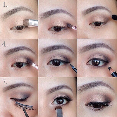 30 Tutorial Make Up Mata Natural Coklat Sehari-Hari