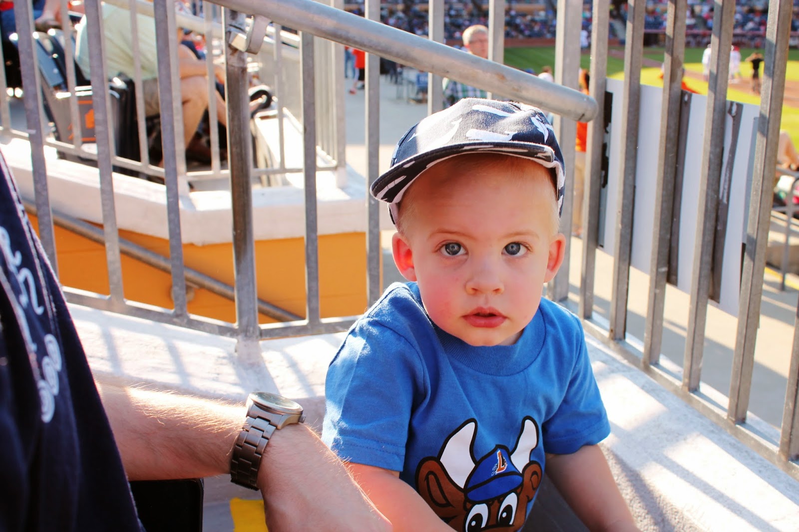 Durham Bulls Game with Kids