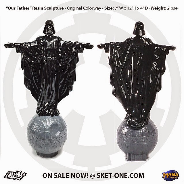 Original Edition “Our Father” Darth Vader Star Wars Mini Resin Statue by Sket One