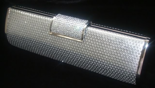 Sparkly clutch purse collection