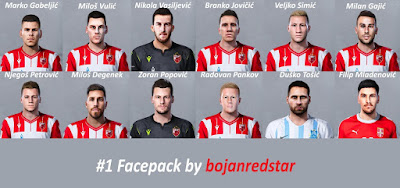 PES 2020 Facepack #1 by Bojanredstar