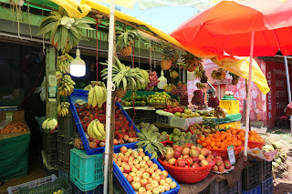 Obststand in Varca