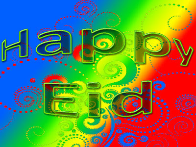 Rainbow for Happy Eid