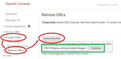 Kebanyakan orang suka dengan artikel dan juga blognya yang sudah terindex Cara Menghapus URL Artikel Dari Google Search - Menghilangkan Artikel Yanng Terindex
