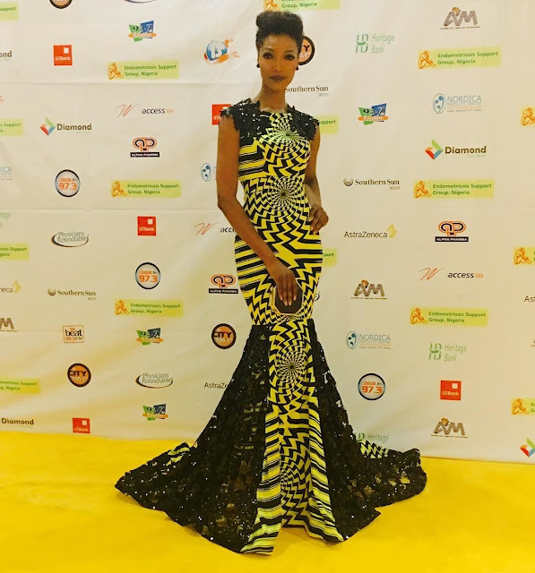 Millen Magese's stunning looks at EndoGala Nigeria