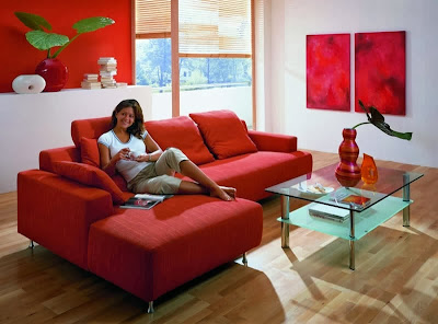 Living rooms In Red