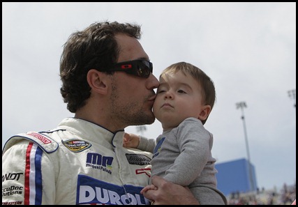 at Kansas Speedway in Kansas City, Kansas on April 21, 2012.