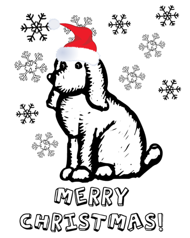 All these Christmas Puppy Coloring Pages gives beautiful printable design of 