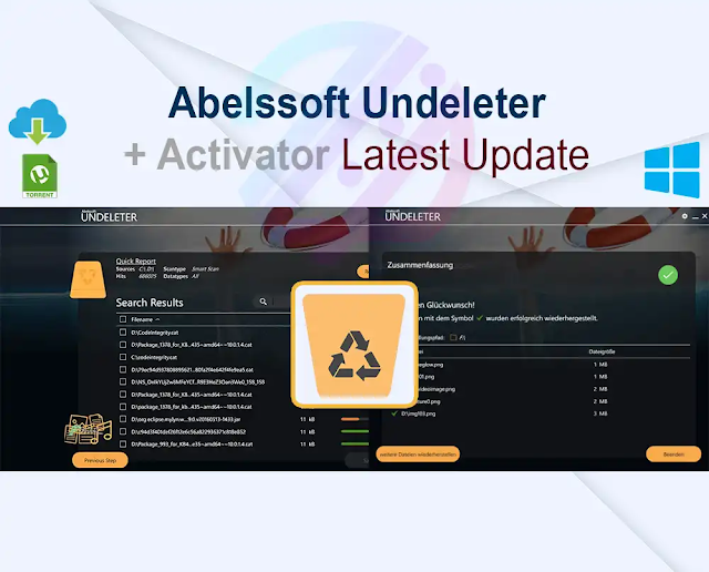 Abelssoft Undeleter 2024 v8.01.56059 + Activator Zukét Création