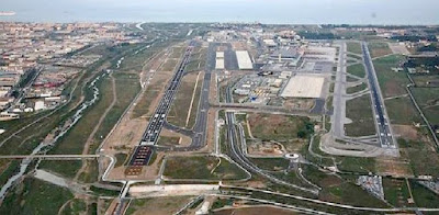 Imagen aérea del aeropuerto de Málaga - Costa del Sol