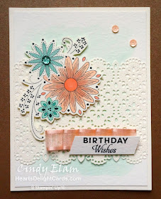 Heart's Delight Cards, A Little Lace, Stitched Lace Dies, Birthday Card, Sneak Peek, 2019-2020 Annual Catalog, Stampin' Up!