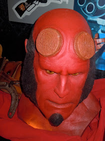Hellboy Ron Perlman prosthetic head
