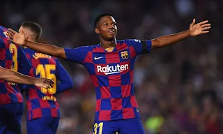 Barcelona are confident of Ansu Fati commitment playdown man u links 