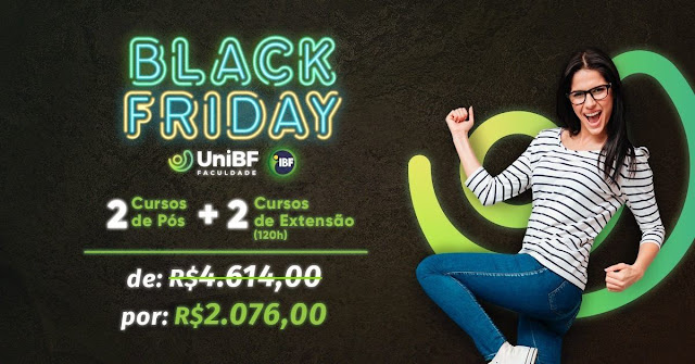  pos graduação, rad, black friday, promoção, oferta