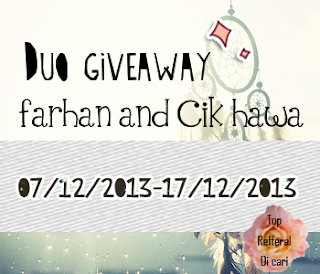 http://aimlesstalkt.blogspot.com/2013/12/duo-giveaway-by-farhan-kerewx-cik-hawa.html