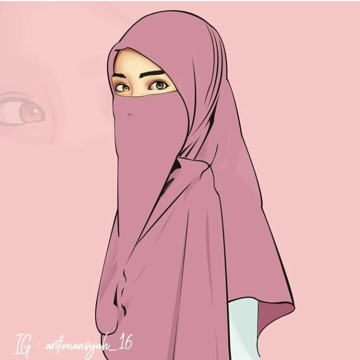 [96+] Gambar Kartun Muslimah Bercadar Simple Pilihan | Cikimm.com
