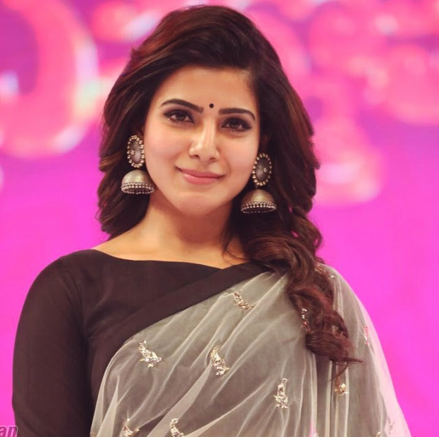 samantha hot latest saree transparent images