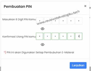 buat pin emeterai elektronik casn