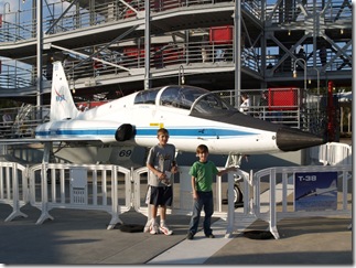 fighter jet used to train Shuttle pilots.