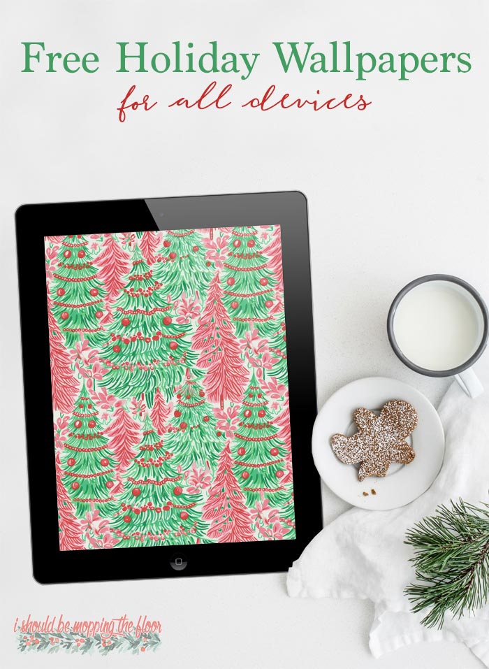 Free Watercolor Holiday Wallpapers