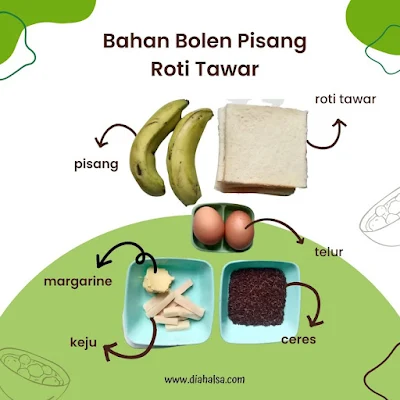 bahan bolen pisang roti tawar