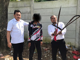 Polsek Cikarang Pusat Ringkus Pelaku Begal Bersajam