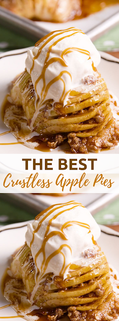 Crustless Apple Pies