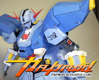 Gundam Papercraft, paper model