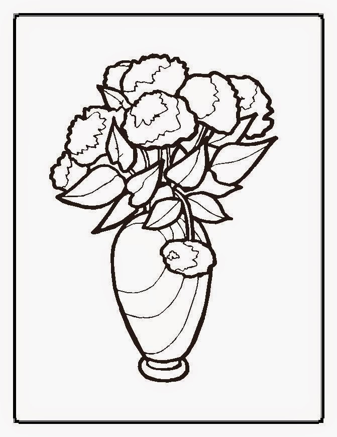 Flower Coloring Pages