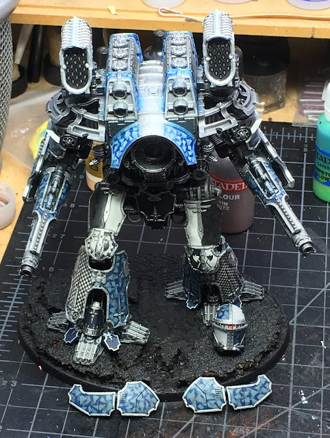 Legio Tempestus Warlord Titan for Adeptus Titanicus WIP