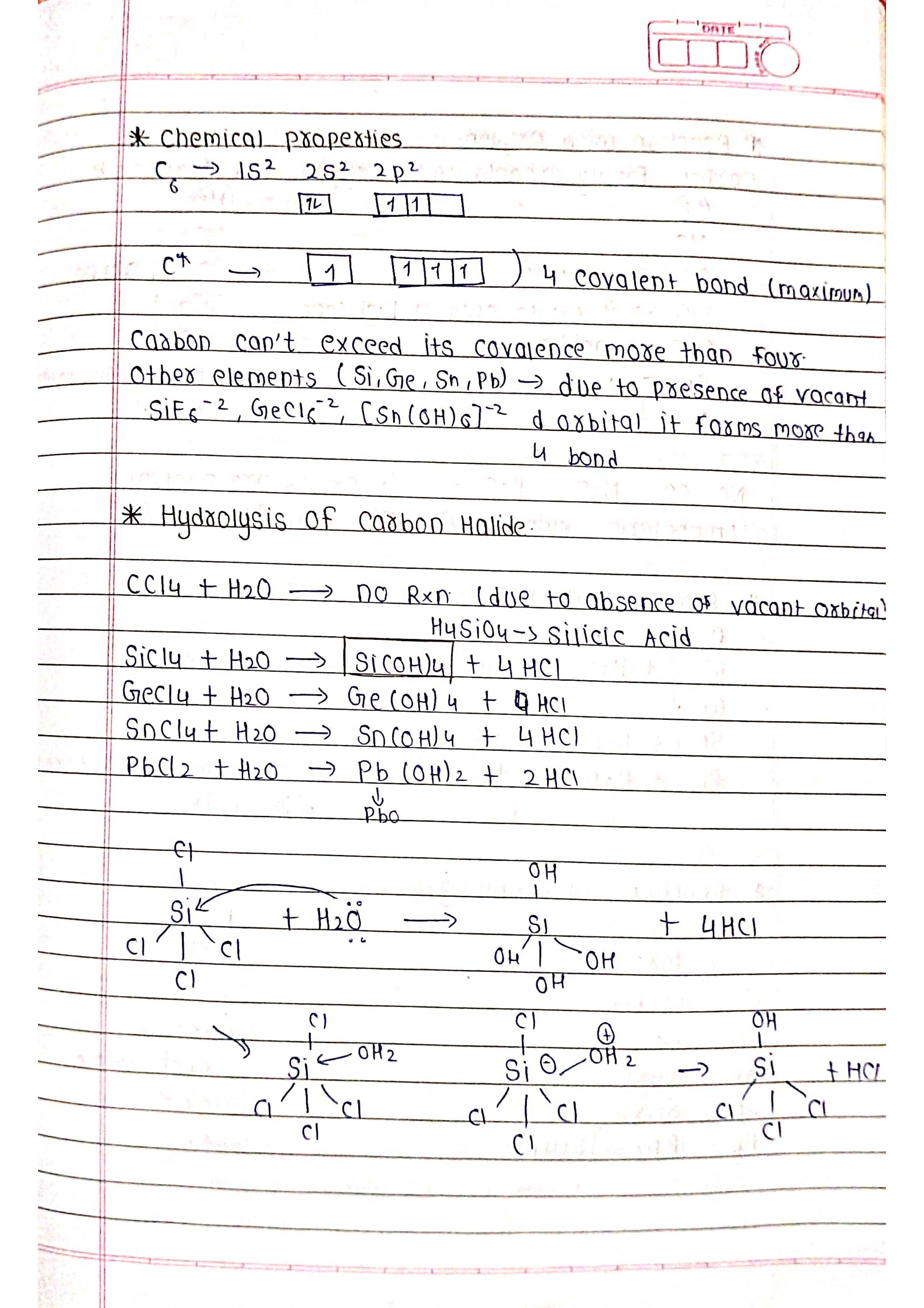 P-Block Elements 1 - Chemistry Short Notes 📚