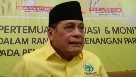 Nurdin Halid Sebut Pemilu 2019 Rugikan Golkar