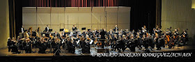 La Orquesta Sinfónica de Minnesota, durante su segunda presentación, en el Teatro Nacional de Cuba, en  La Habana, el 16 de mayo de 2015.